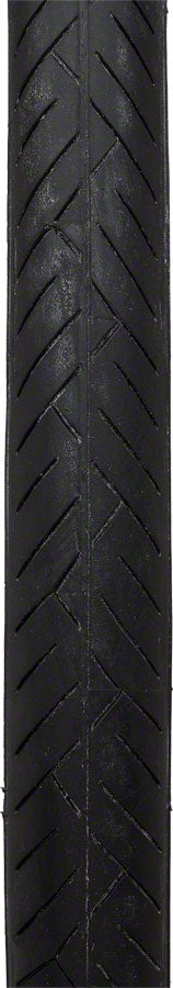 Load image into Gallery viewer, Vee Rubber Smooth Tire 27 x 11/4 Clincher Wire Black 27tpi Road Bike
