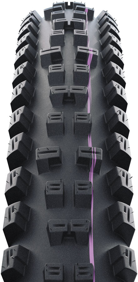 Schwalbe Tacky Chan Tire - 27.5 x 2.50, Tubeless, Folding, Black, Pro, Gravity, Ultra Soft, Radial, E-50