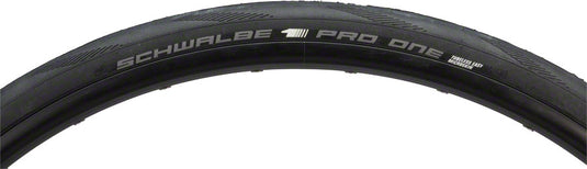 Schwalbe Pro One Tire 700 x 25 Tubeless Folding Black Evo Line Addix Race