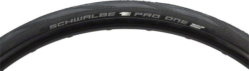 Load image into Gallery viewer, Schwalbe Pro One Tire 700 x 30 Tubeless Folding Black Evo Line Addix Race
