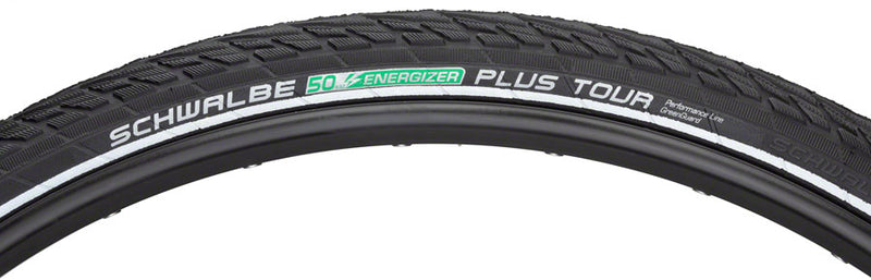 Load image into Gallery viewer, Schwalbe Energizer Plus Tour Tire 700x45 Clincher Wire GreenGuard
