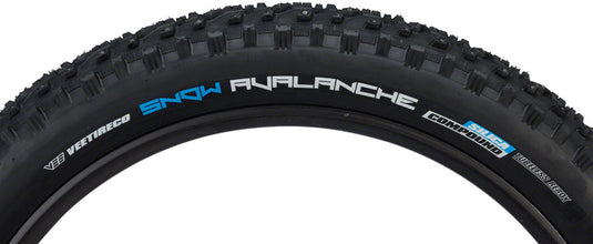 Vee Tire Co. Snow Avalanche Tire 26x4.0 Tubeless Folding Black 120tpi Studded