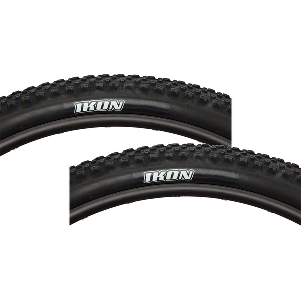 Pack of 2 Maxxis Ikon 26 x 2.2 Folding TPI 60 Black/Black