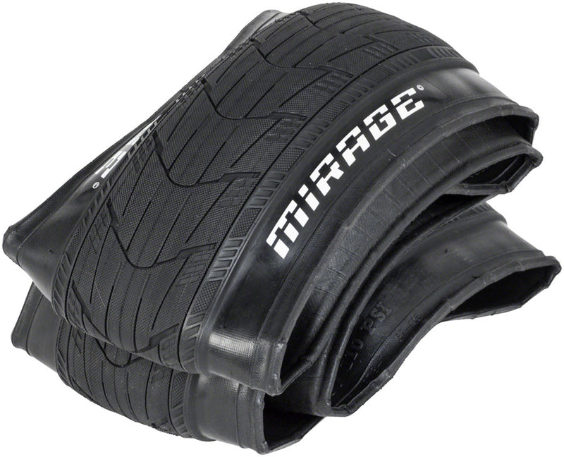 Load image into Gallery viewer, Eclat Mirage Tire 20 x 2.45 Clincher Folding Black 110tpi Silkshiled Protection
