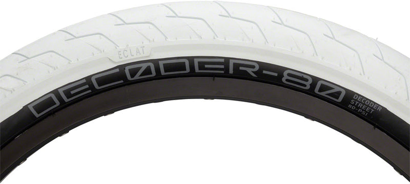 Load image into Gallery viewer, Pack of 2 Eclat Decoder Tire 20 x 2.4 Clincher Wire White/Black 60tpi
