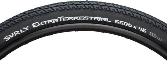 Surly ExtraTerrestrial Tire 650bx46 Tubeless Folding Black 60tpi Touring Hybrid