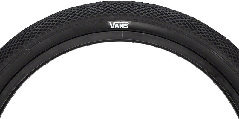 Load image into Gallery viewer, Pack of 2 Cult X Vans Tire 18 x 2.3 Clincher Wire Black Reflective BMX
