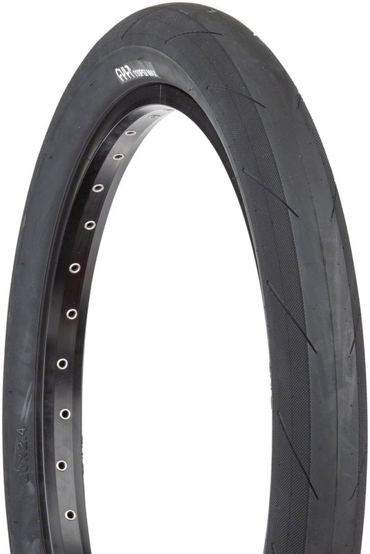 Pack of 2 Cult Fast and Loose Tire 20 x 2.4 Clincher Wire Black BMX Bike
