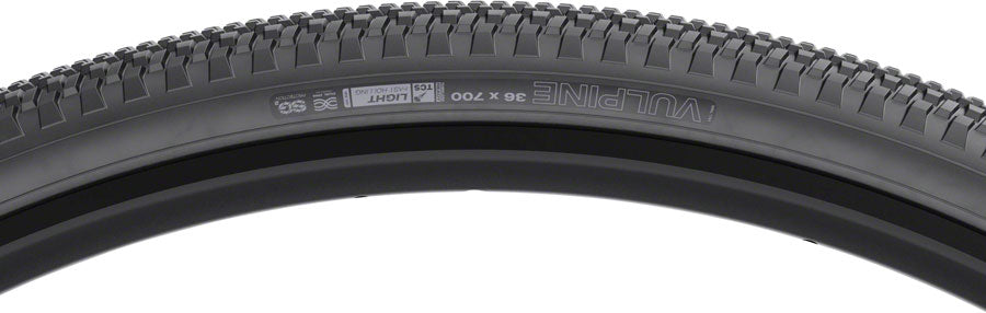 WTB Vulpine Tire TCS Tubeless, Folding, Light Fast Rolling, Dual