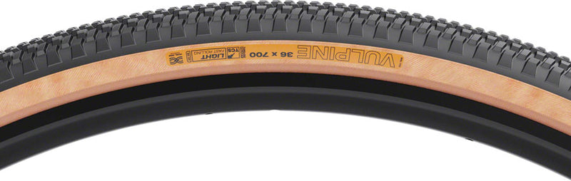 Load image into Gallery viewer, WTB Vulpine Tire TCS Tubeless Folding Black/Tan Light Fast Rolling 700 x 36
