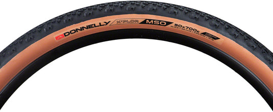 Pack of 2 Donnelly Sports X'Plor MSO Tire Tubeless Black/Tan 120TPI 700 x 50