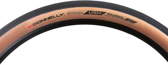 Pack of 2 Donnelly Sports Strada USH Tire Tubeless Folding Black/Tan