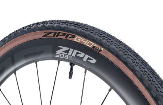 Zipp G40 XPLR Puncture Resistant Tire 700 x 40 Tubeless Folding Black/Tan A2