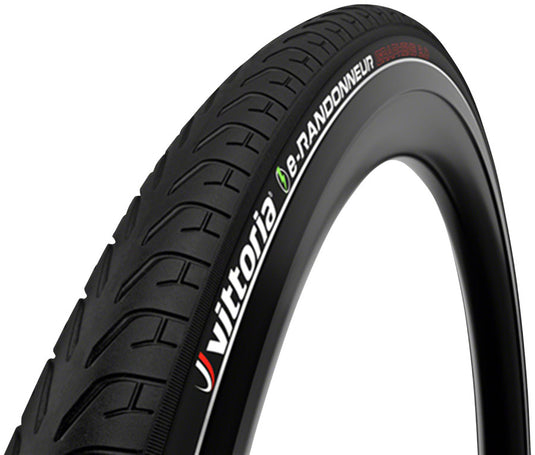Pack of 2 Vittoria eRandonneur Tire 700 x 40 Clincher Wire Black/Reflective Touring Hybrid