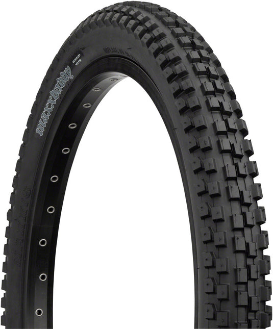 Maxxis BMX Tires Bundle - Holy Roller & Maxx Daddy Clincher Wire Black 20"x1.95/2.00 for Dirt & Park