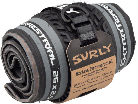 Surly ExtraTerrestrial Tire 26 x 2.5 Tubeless Folding Black/Slate 60tpi