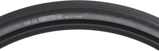 WTB Exposure Tire - 700 x 38, TCS Tubeless, Folding, Black, Light/Fast Rolling, Dual DNA, SG