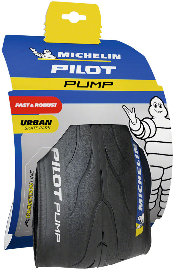 Load image into Gallery viewer, Michelin Pilot Pump Tire 26 x 2.3 Tubeless Folding Black BMX Bike
