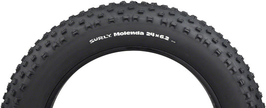 Surly Molenda Tire - 24 x 6.2, Tubeless, Folding, Black, 60 TPI