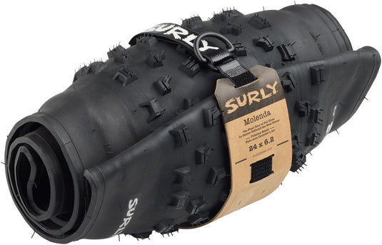 Surly Molenda Tire - 24 x 6.2, Tubeless, Folding, Black, 60 TPI