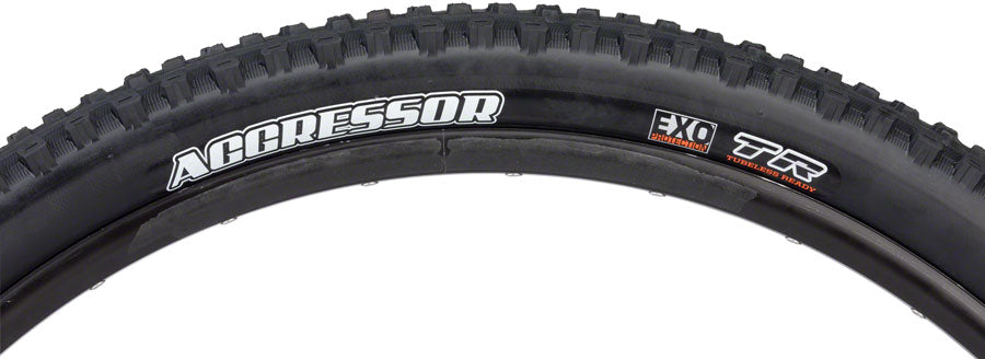 Maxxis Aggressor Tire Tubeless Folding Black Dual EXO Casing 27.5x 2.3