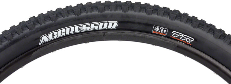 Load image into Gallery viewer, Pack of 2 Maxxis Aggressor Tire Tubeless Black Dual EXO Casing 27.5x 2.3
