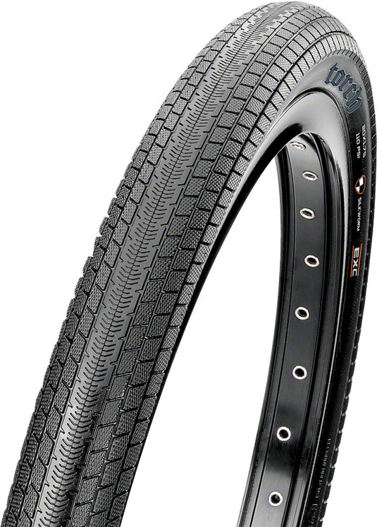 2 Pack Maxxis Torch Bmx Tire 24 X 1.75 Dual Compound Silkskin Protection Black