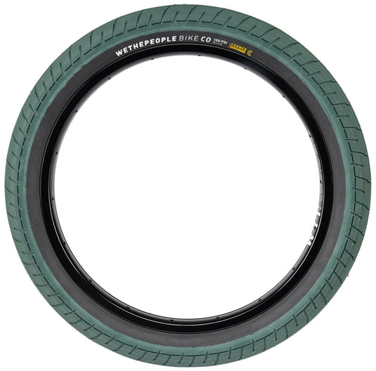 We The People Activate Tire - 20 x 2.4", 100psi, Green/Black