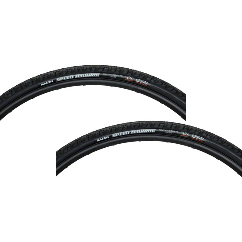 Load image into Gallery viewer, Maxxis-Speed-Terrane-Tire-700c-33-Folding-TR1417PO2-Folding-Tires
