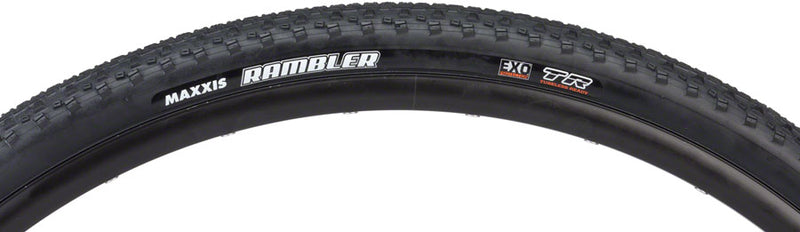 Load image into Gallery viewer, Maxxis Rambler Tire 700 x 50 Tubeless Folding Black Dual EXO Road Bike
