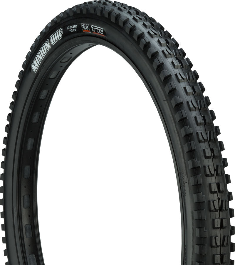 Load image into Gallery viewer, Maxxis Minion DHF Tire 27.5 X 2.6 60Tpi Folding Dual Compound Tubeless Black
