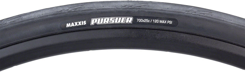 Load image into Gallery viewer, Maxxis Pursuer Tire 700 X 25 60Tpi Clincher Folding Single Compound Black
