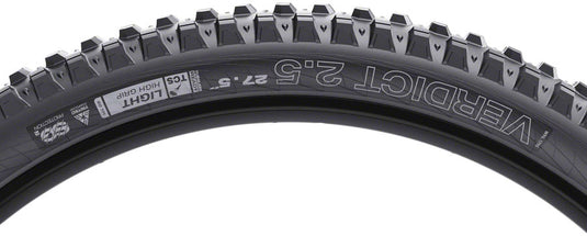 2 Pack WTB Verdict Tire TCS Tubeless Black Light High Grip TriTec SG2 27.5x2.5
