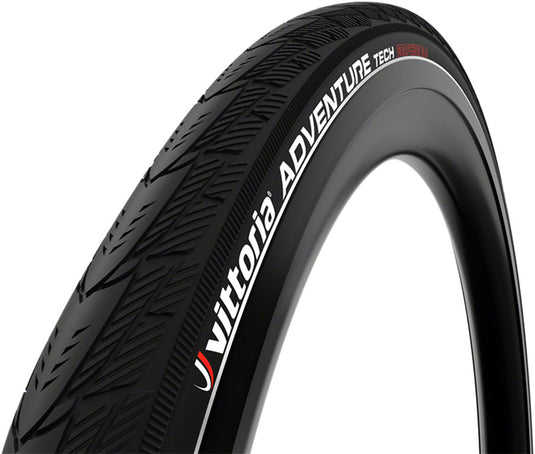 Pack of 2 Vittoria Adventure Tech Tire 700 x 35 Clincher Wire Black Reflective Road