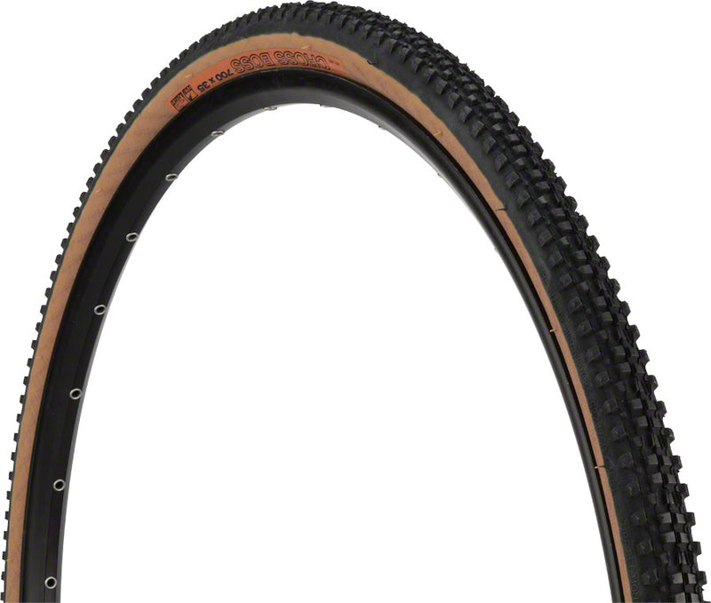 Load image into Gallery viewer, 2 Pack WTB Cross Boss Tire TCS Tubeless Black/Tan Light Fast Rolling 700x35
