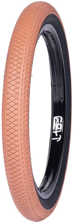 Load image into Gallery viewer, Pack of 2 Cult x Vans Wafflecup Tire - 20 x 2.4, Clincher, Wire, Gum/Black
