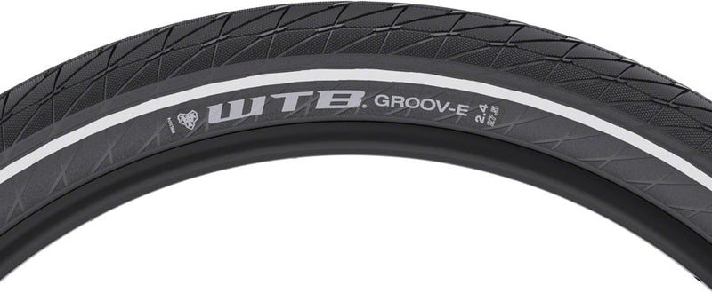 Load image into Gallery viewer, WTB GroovE Tire 27.5 x 2.4 TPI 30 Clincher Wire Comp DNA w/ Reflective MTB
