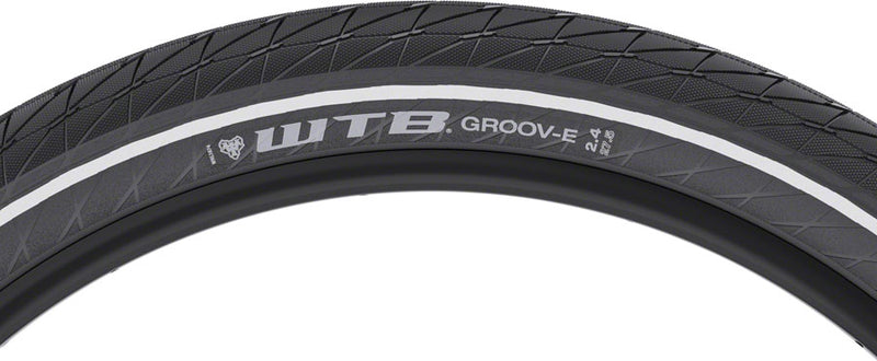 Load image into Gallery viewer, WTB Groov-E Tire - 27.5 x 2.4, Clincher, Wire, Comp DNA, FG w/ Reflective
