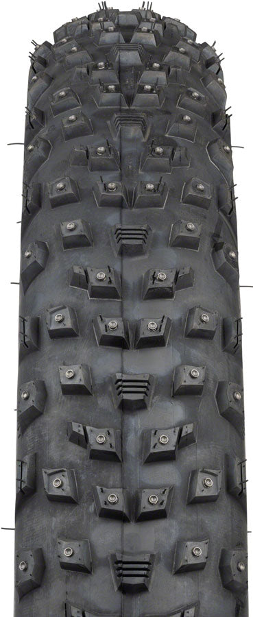 Load image into Gallery viewer, 45NRTH Wrathlorde Tire - 27.5 x 4, Tubeless, Folding, Black, 120 TPI, 300 XL Concave Carbide Studs
