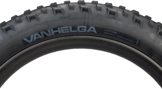 45NRTH Vanhelga Tire - 27.5 x 4.5, Tubeless, Folding, Black, 120 TPI