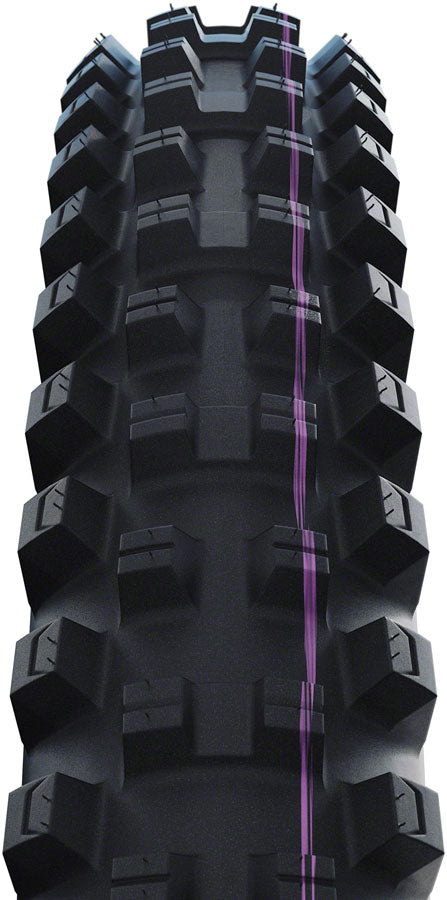 Schwalbe Shredda Front Tire - 29 x 2.50, Tubeless, Folding, Black, Evolution Line, Gravity Pro, Addix Ultra Soft,