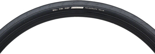 Teravail Telegraph Tire - 700 x 35, Tubeless, Folding, Black, Light and Supple