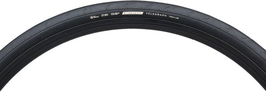 Teravail Telegraph Tire - 700 x 40, Tubeless, Folding, Black, Durable