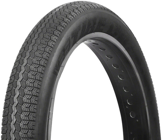 Vee Tire Co. Chicane 20 x 4.0 Clincher Fat Bike Tires Retro Style, E-Bike Ready, Durable Wire Bead, Flat Protection