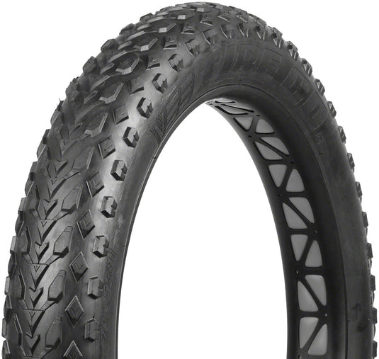 Vee Tire Co. Mission Command 20x4.0 Fat Bike Clincher Tires Tubeless Ready, E-Bike, Wire Bead, Black, Performance Trail Racing