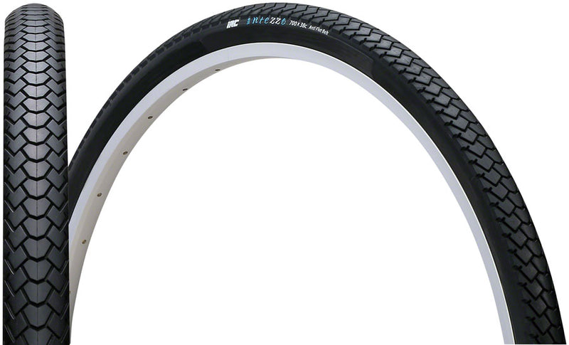 Load image into Gallery viewer, IRC Tire InteZZo Tire 700 x 38 TPI 33 PSI 80 Clincher Steel Black Touring Hybrid
