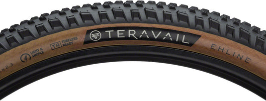 Teravail Ehline Tire 29 x 2.3 Tubeless Folding Tan Light and Supple