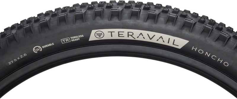 Load image into Gallery viewer, Teravail Honcho Tire 27.5 x 2.6 Tubeless Folding Black Durable Grip Compound
