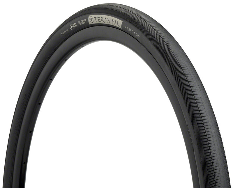 Load image into Gallery viewer, Teravail-Rampart-Tire-700c-42-mm-Folding_TIRE4617

