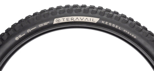 Teravail Kessel Tire 27.5 x 2.5 Tubeless Folding Black Ultra Durable